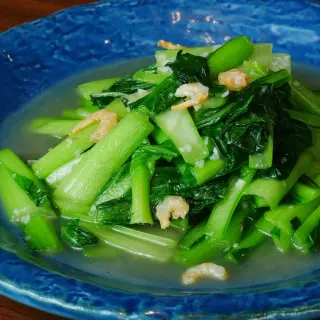 冬のおすすめ！ガーリック香る青菜炒め ヘルシー志向の方には「…